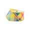 LaRibbons 2 1/2" - 4" Wired Dupioni Ribbon | Bias Plaid w/ Taffeta Fused Back | 10 Yard Roll